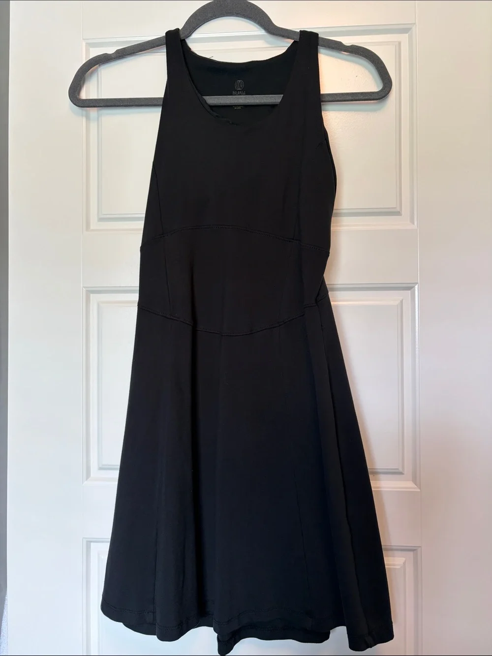 Women’s Black Sleeveless Athletic Dress